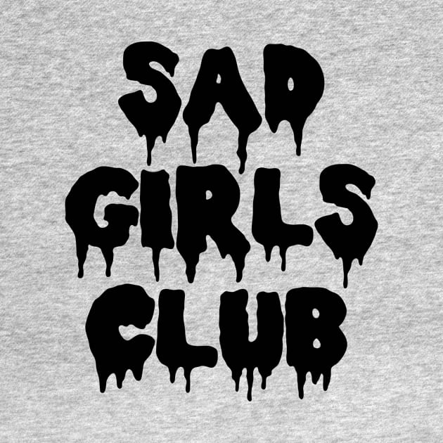 Sad Girls Club in Black by ShinyBat